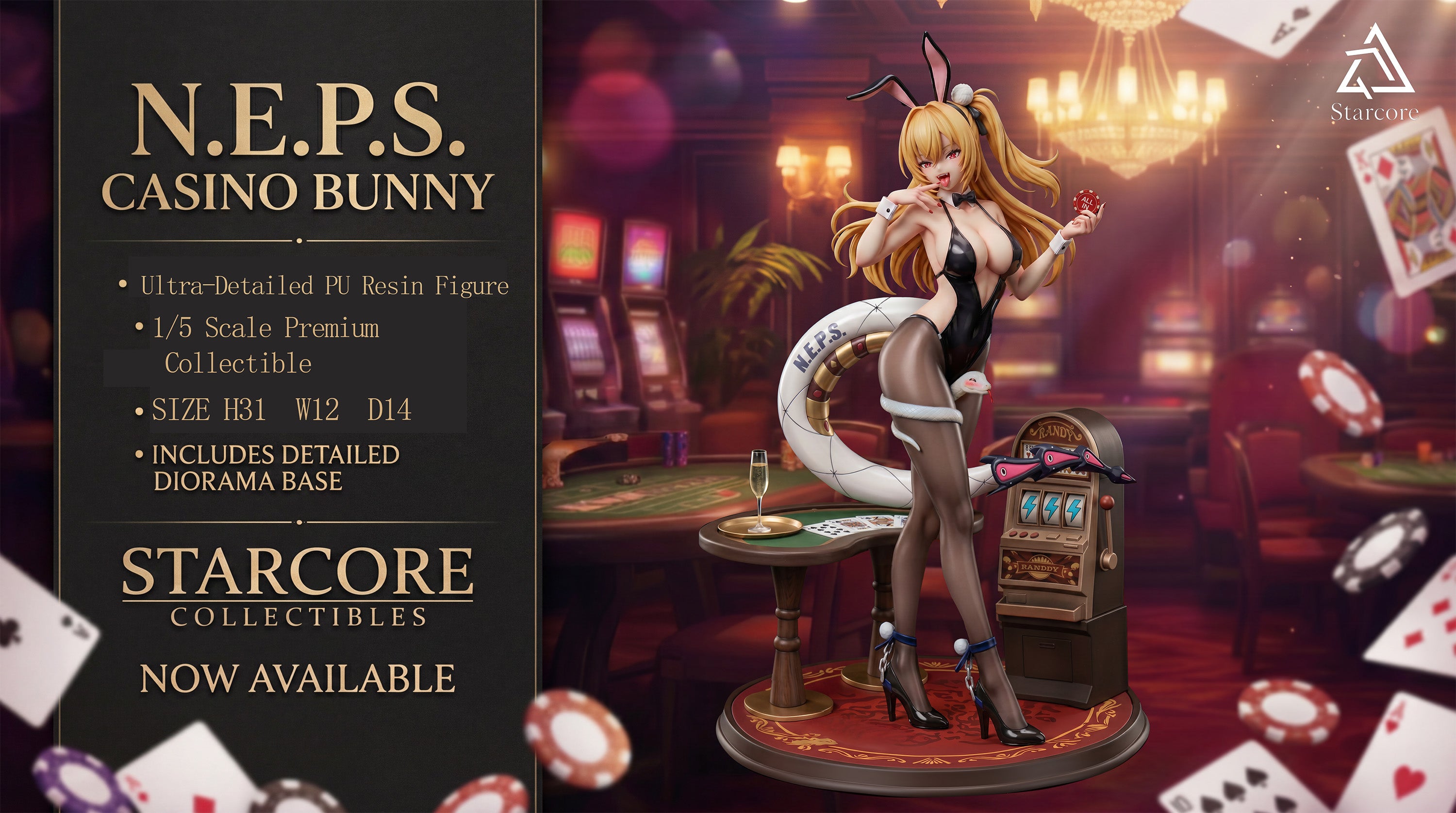[Pre-order] 1/5 Bunny Girl Cissia - Starcore