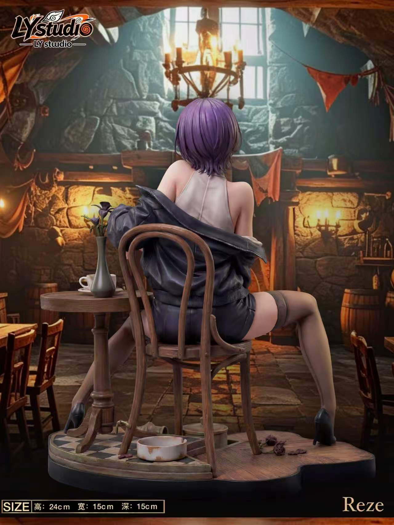 Reze Chainsaw Man hentai statue