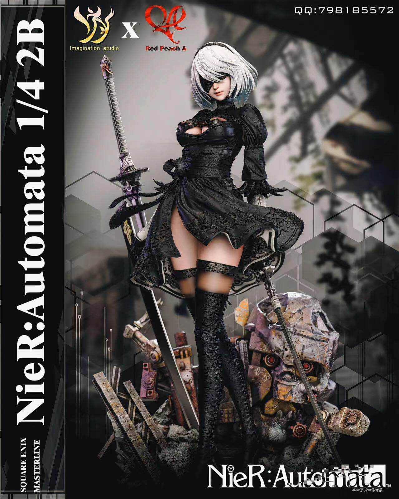 [Pre-order]1/4 Yorha No. 2 Type B (2B)-Imagination studio