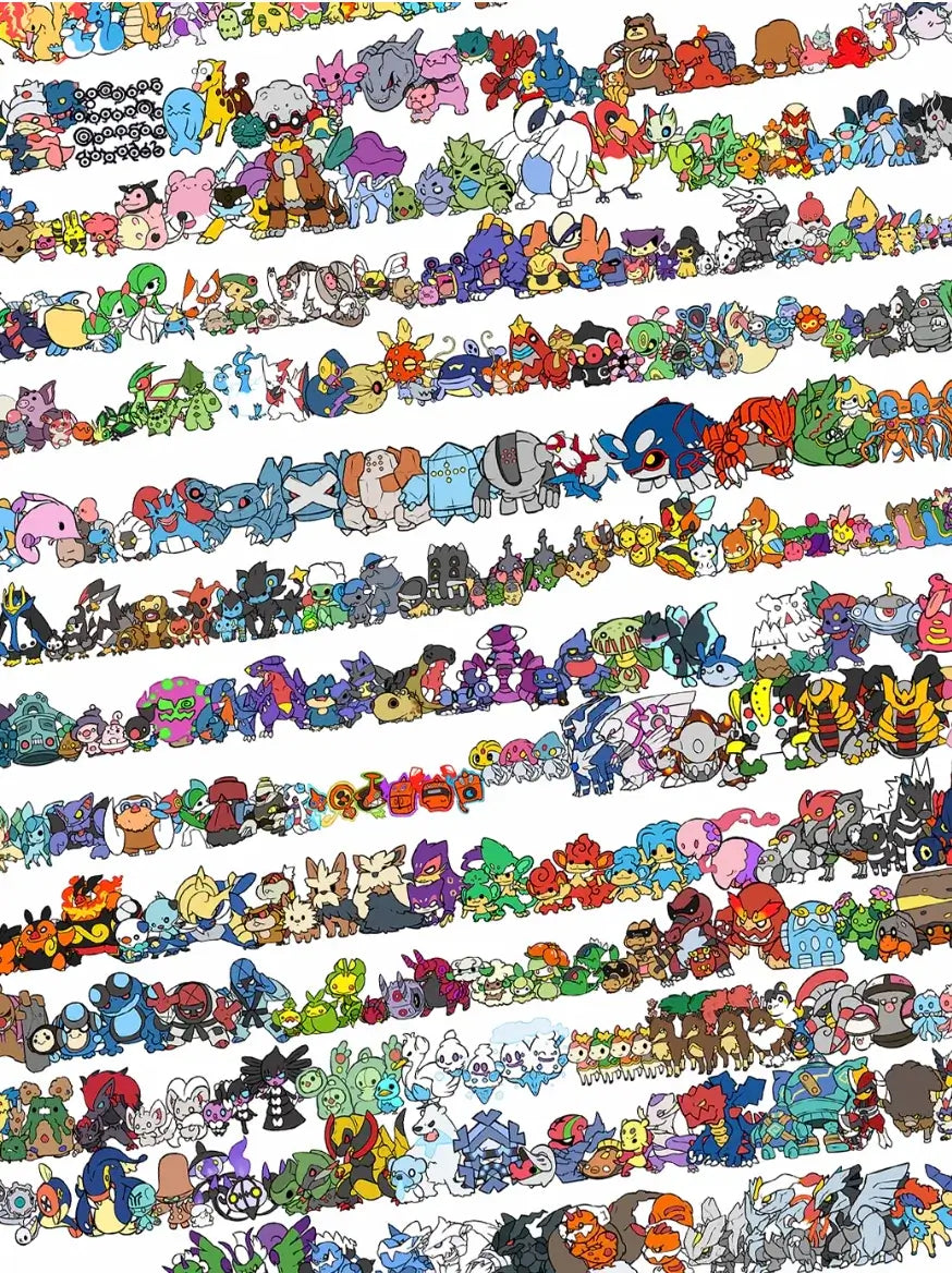 【Pre-order】Decorative Painting of Pokemon-XingKong Studio