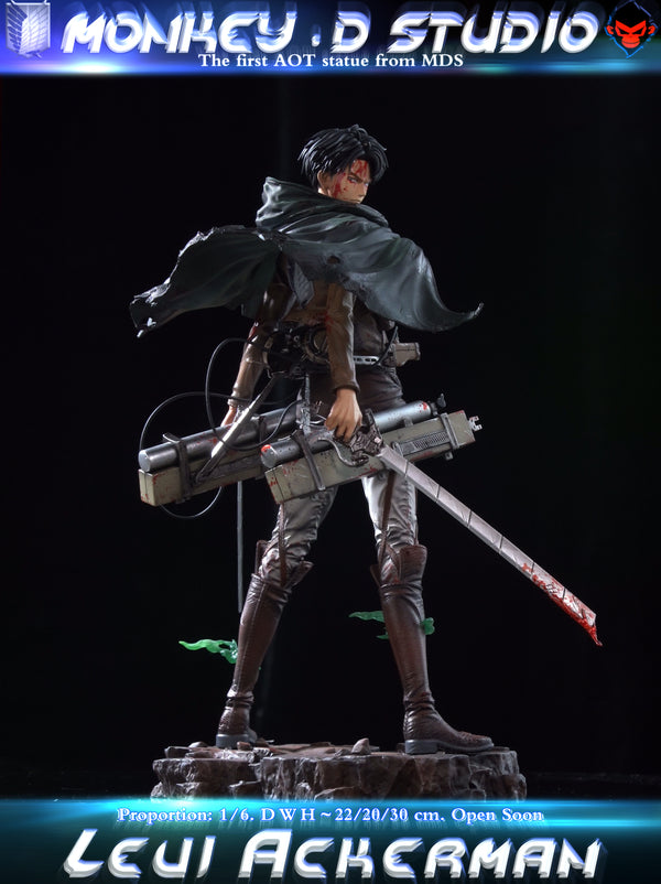 Attack on Titan Levi Ackerman Statue