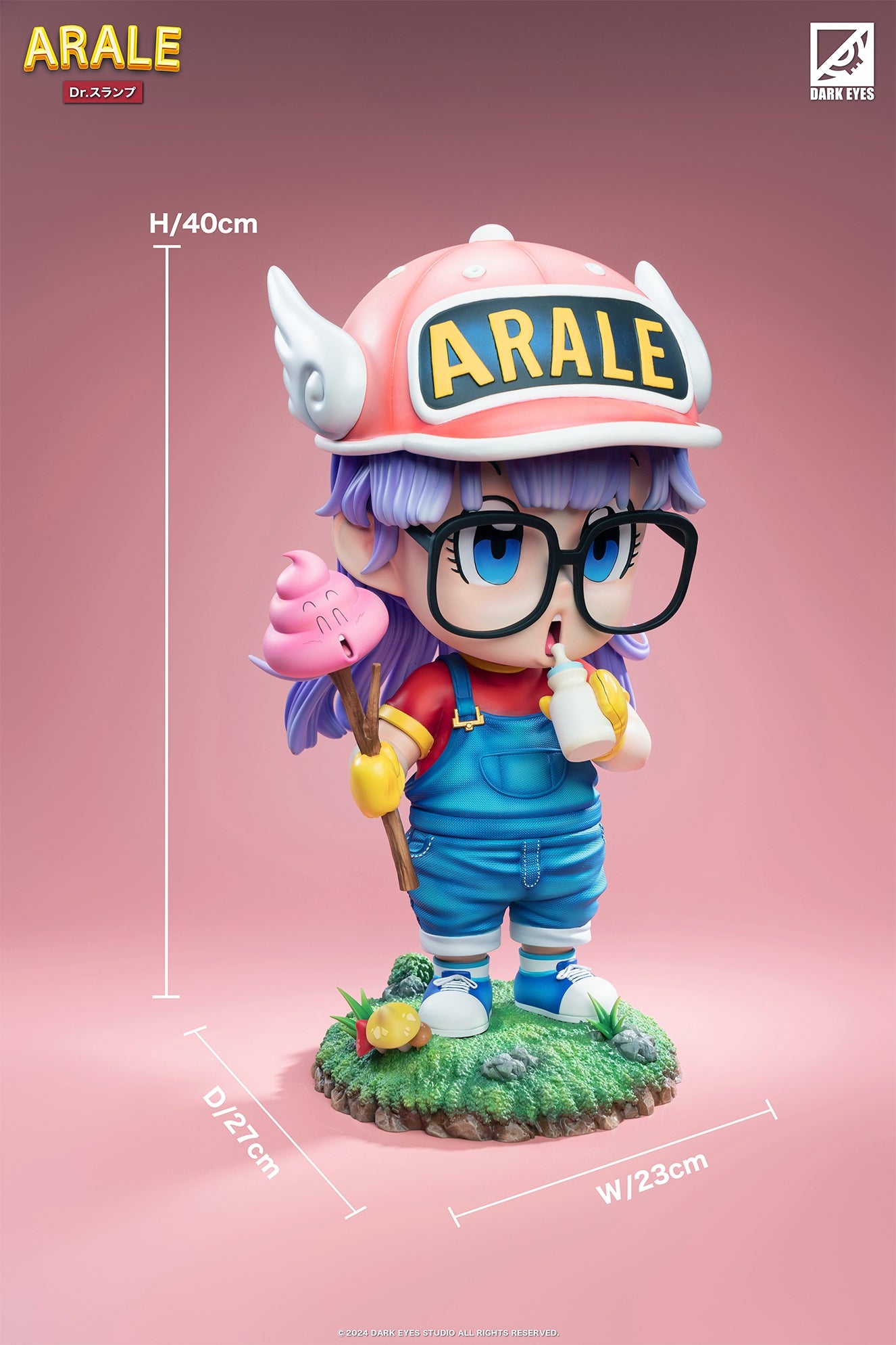 [Pre-order] 1/2 Milk Bottle Arale - Dark Eyes-Studio