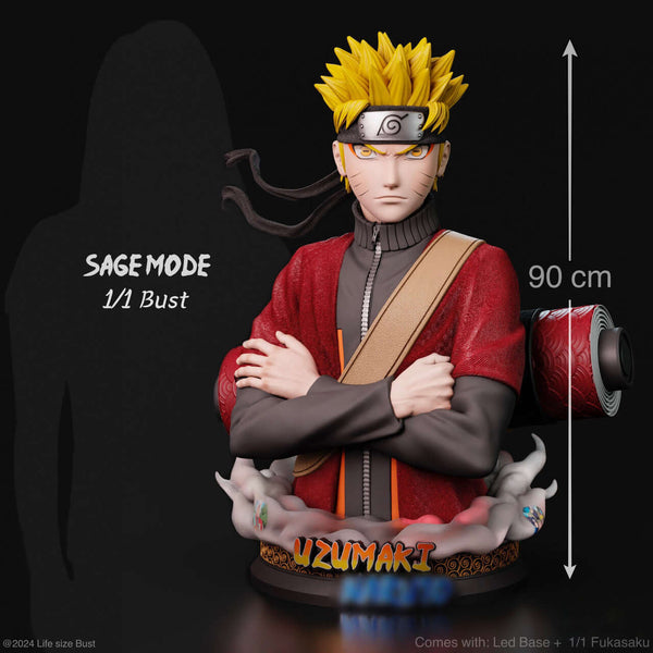 [Pre-order] Uzumaki Naruto Sage Mode 1/1 -Real creation