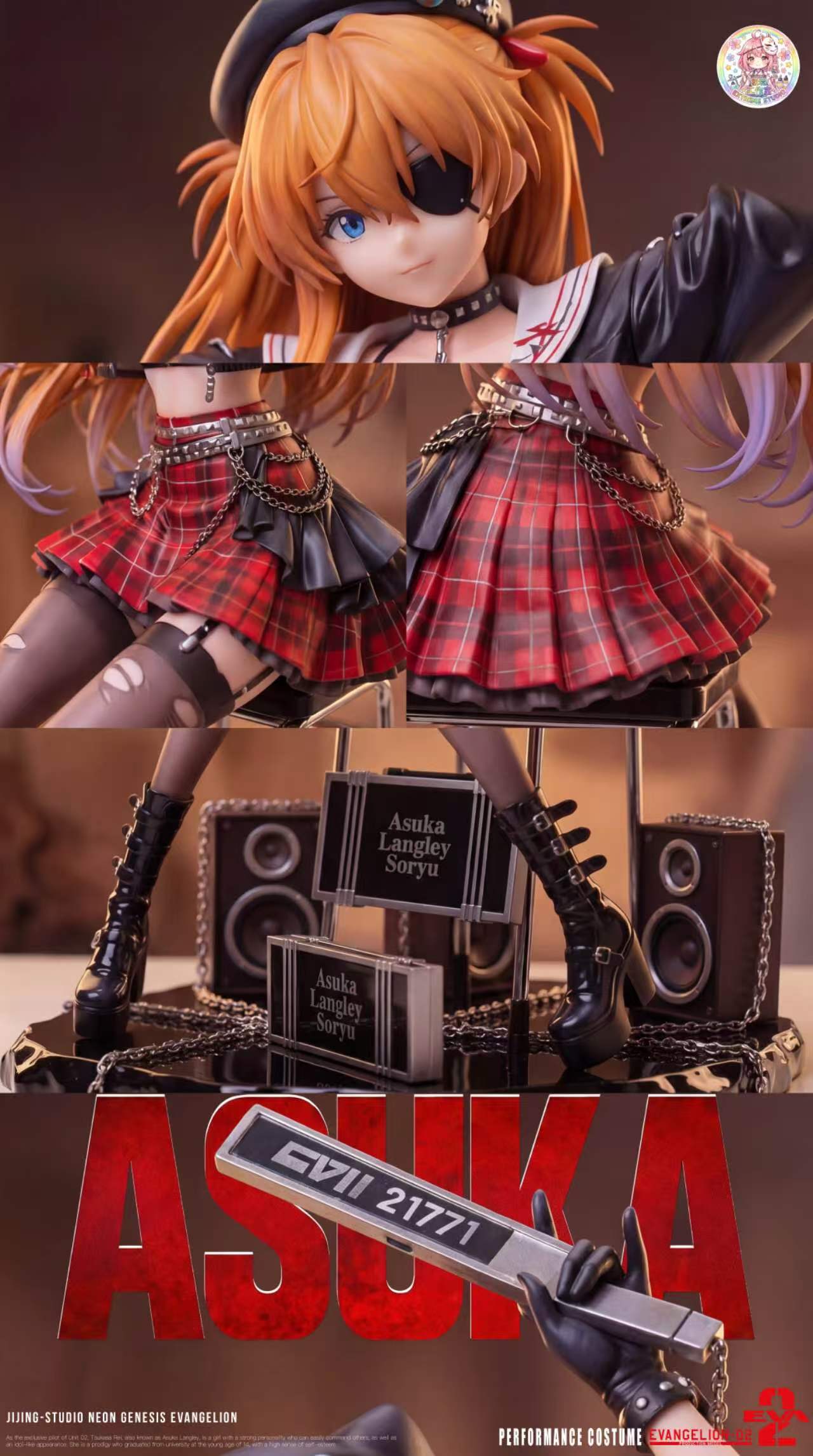 Asuka Punk Rock figure