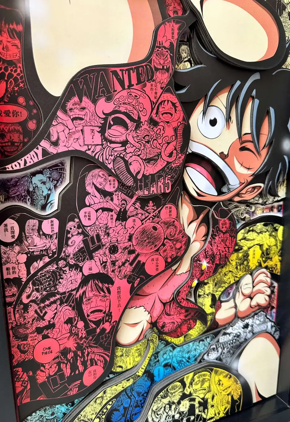 【In stock】Decorative Painting of Luffy-One piece-Aotu Panda