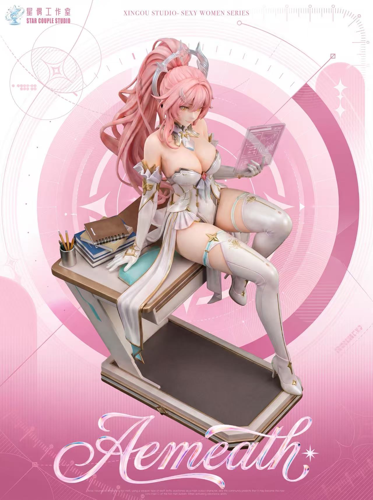 Aemeath anime statue