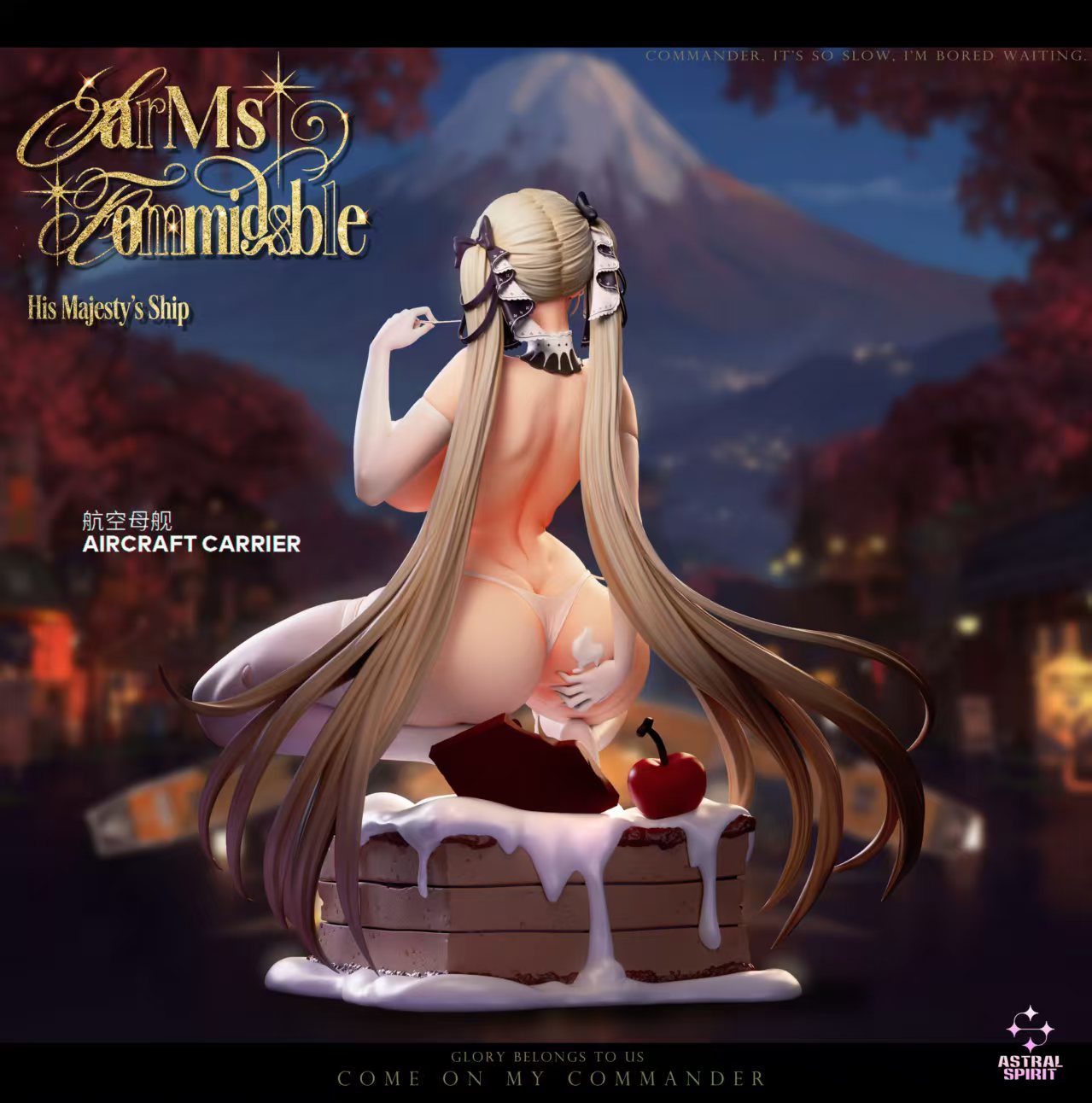 HMS Formidable Azur Lane statue