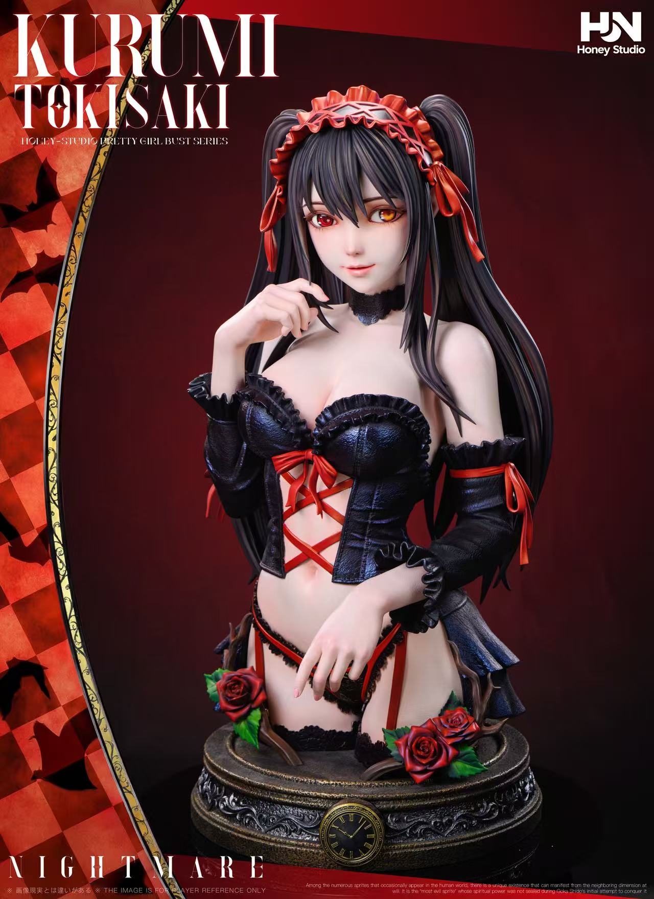 [Pre-order] Kurumi Tokisaki 1/1 Bust - Honey Studio