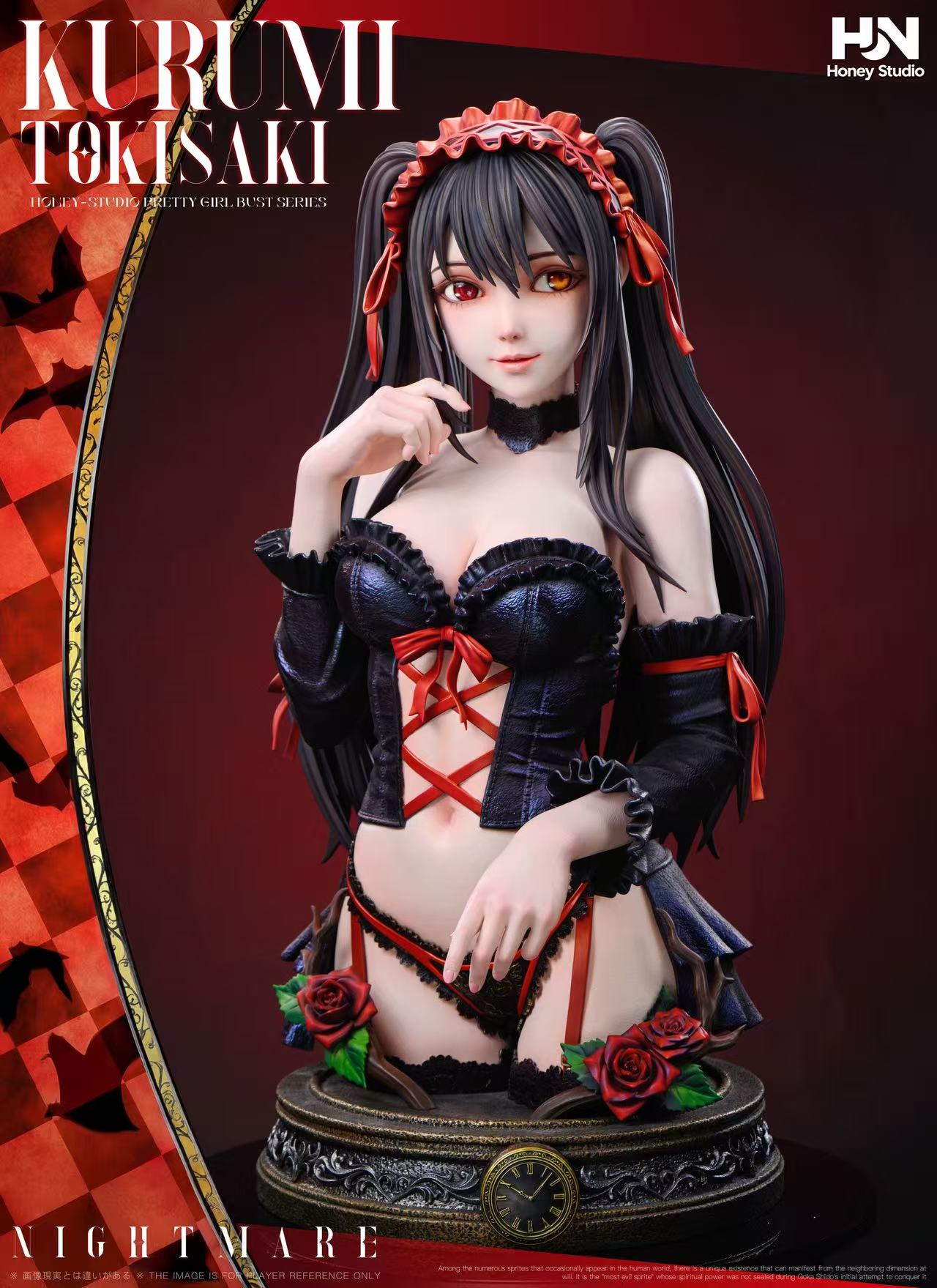[Pre-order] Kurumi Tokisaki 1/1 Bust - Honey Studio
