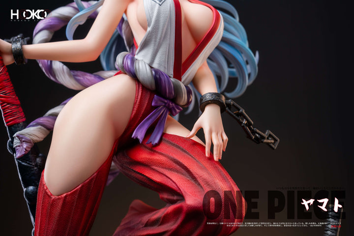 one piece yamato figure Kimono detail