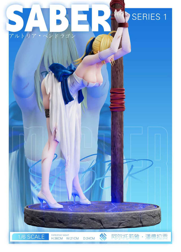 saber hentai figure