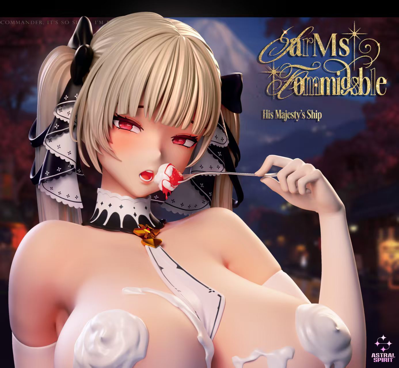 HMS Formidable Azur Lane nude figure