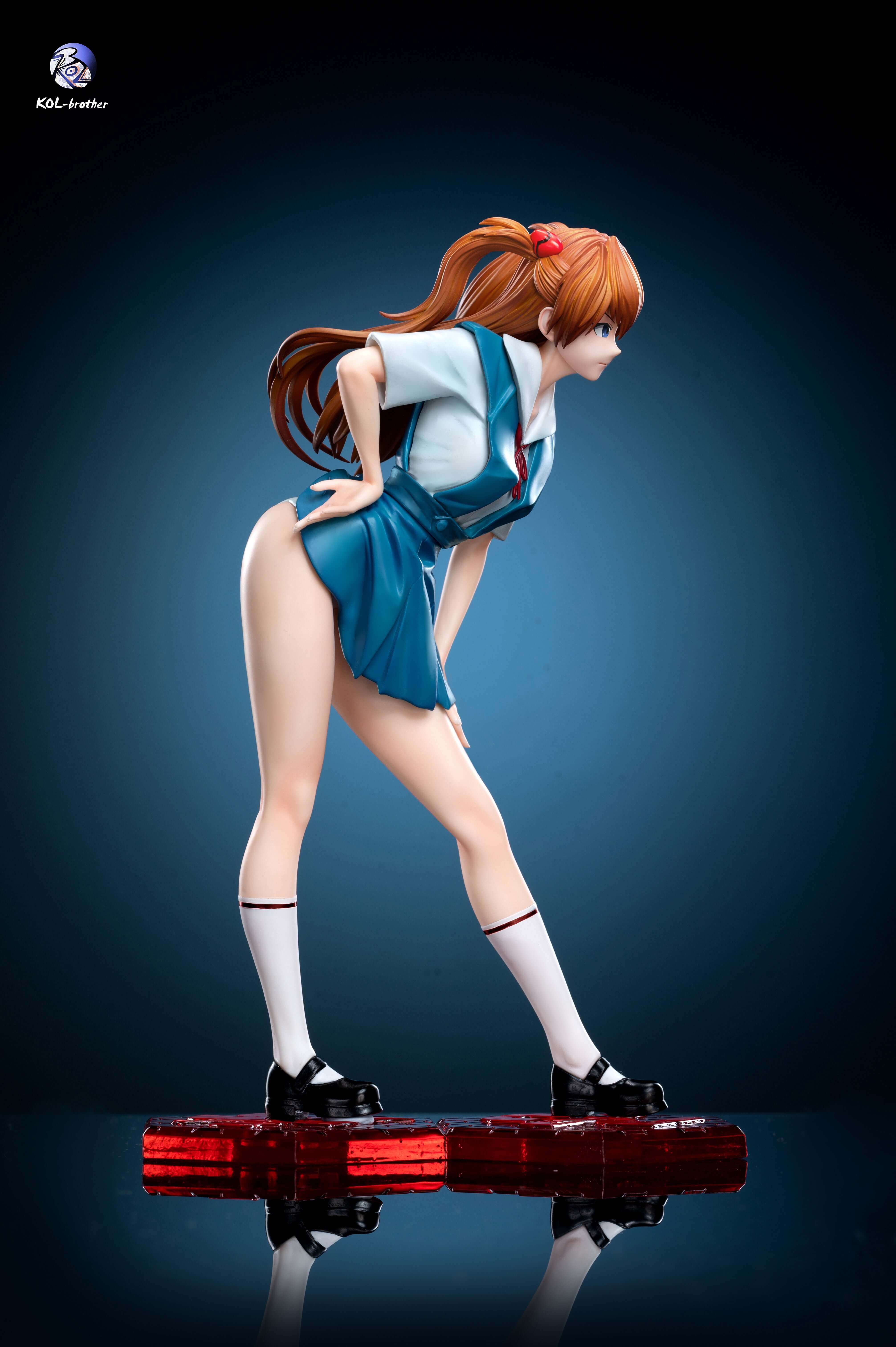 asuka evangelion figure left