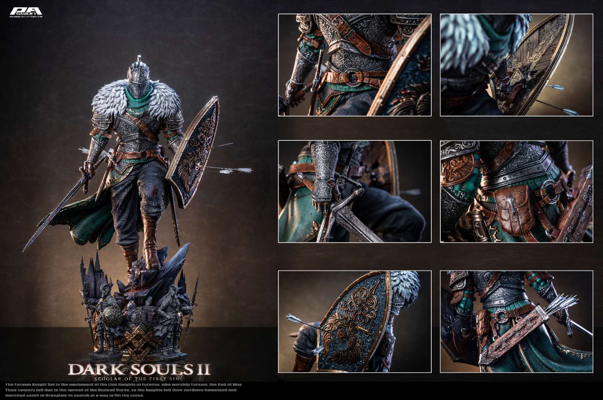 Dark Souls faraam knight Statue