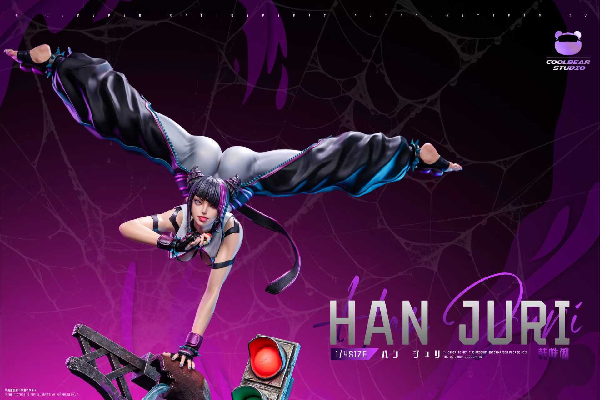 Juri Han Street Fighter hentai figure