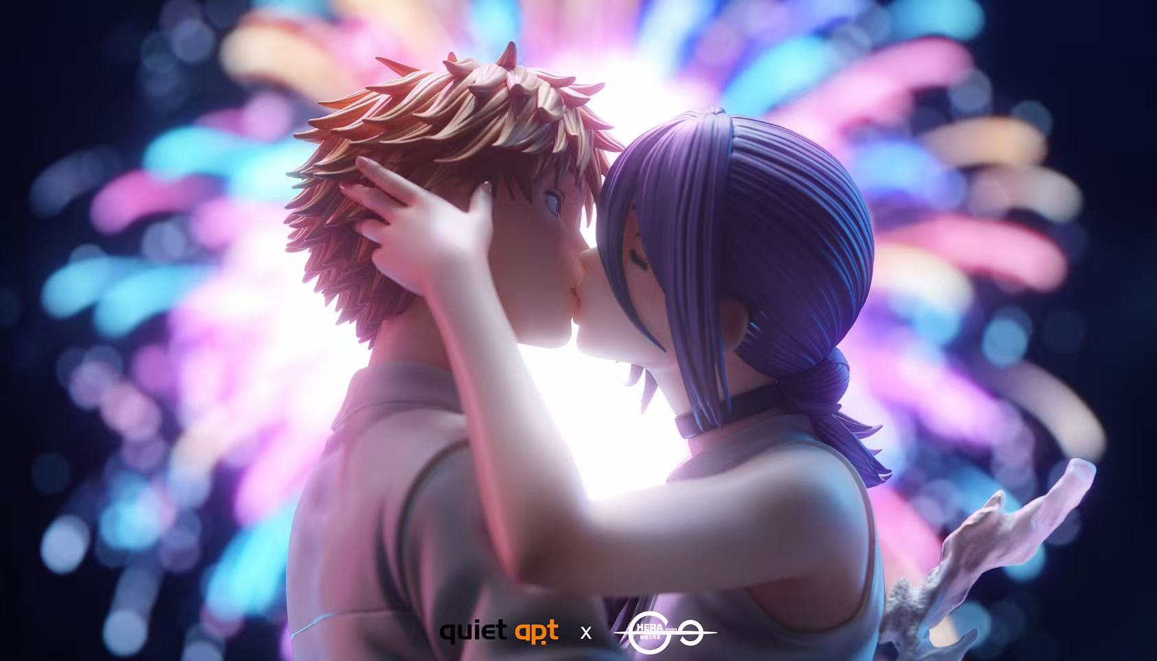 [Pre-order] 1/6 Bomb & Reze & Kiss Bust - QuietArt x Hera Studio