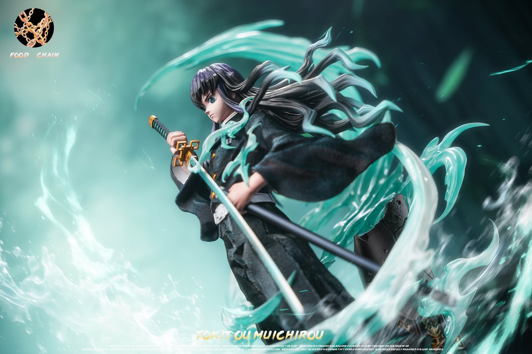 Muichiro Tokito anime statue