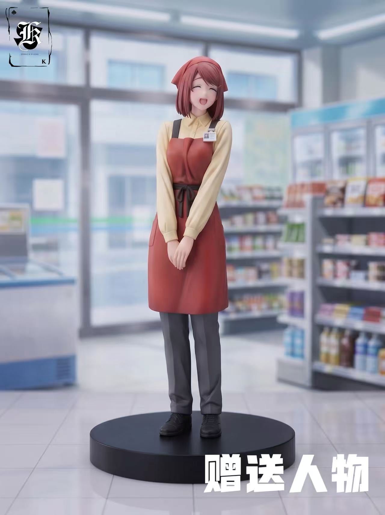 Sasaki & Tayama anime statue