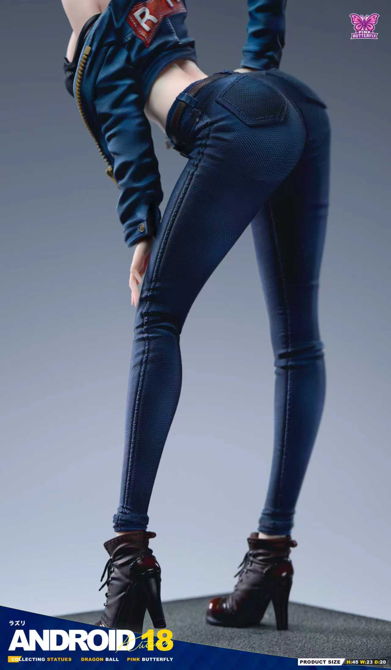 [Pre-order] 1/4 Android 18 Statue - Pink Butterfly Studio