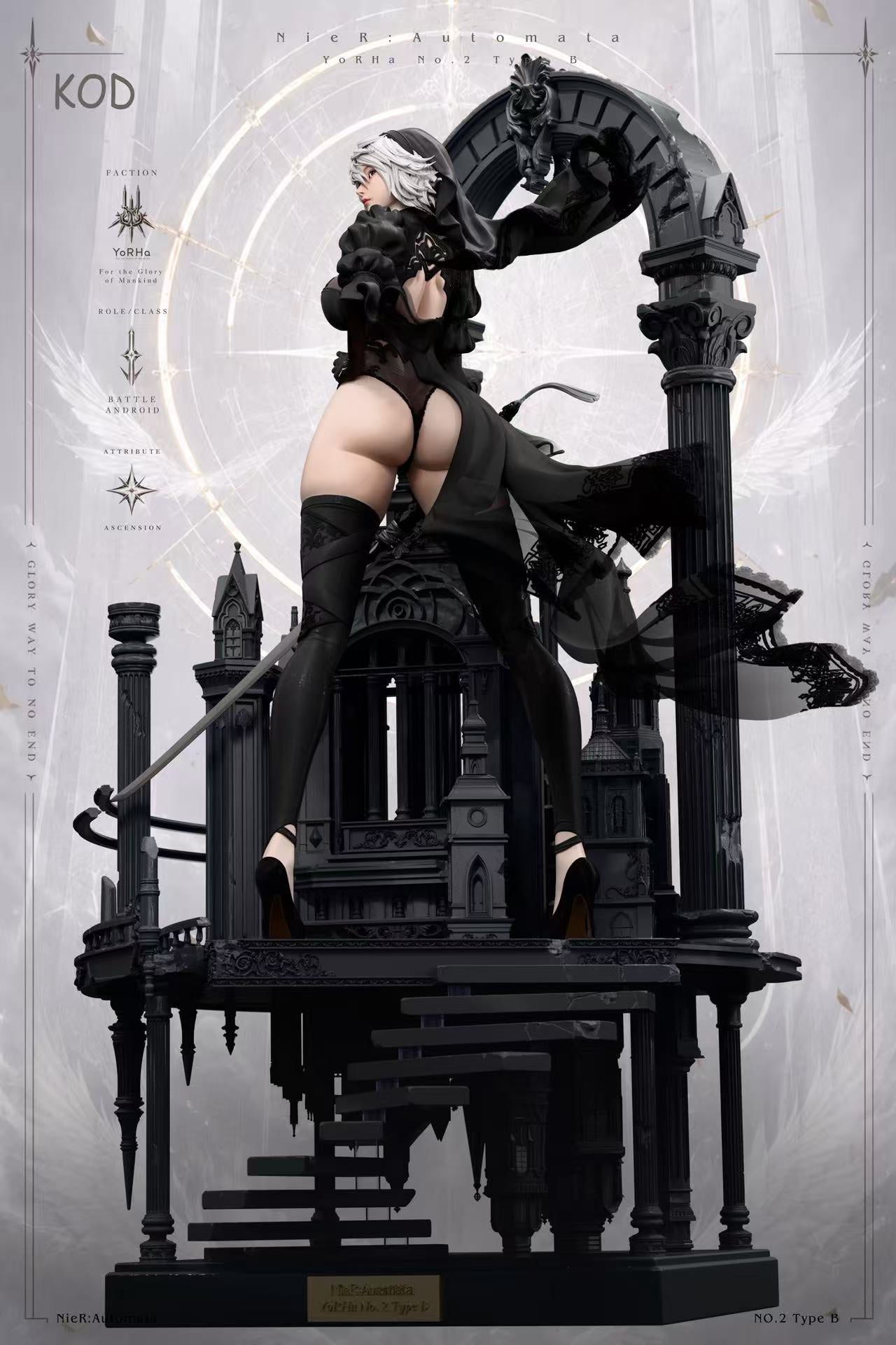 NieR: Automata 2B hentai statue