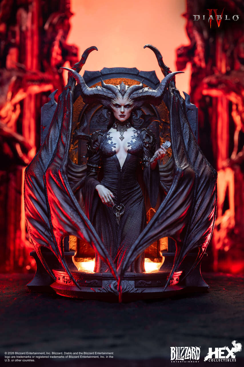 Diablo IV Lilith anime statue
