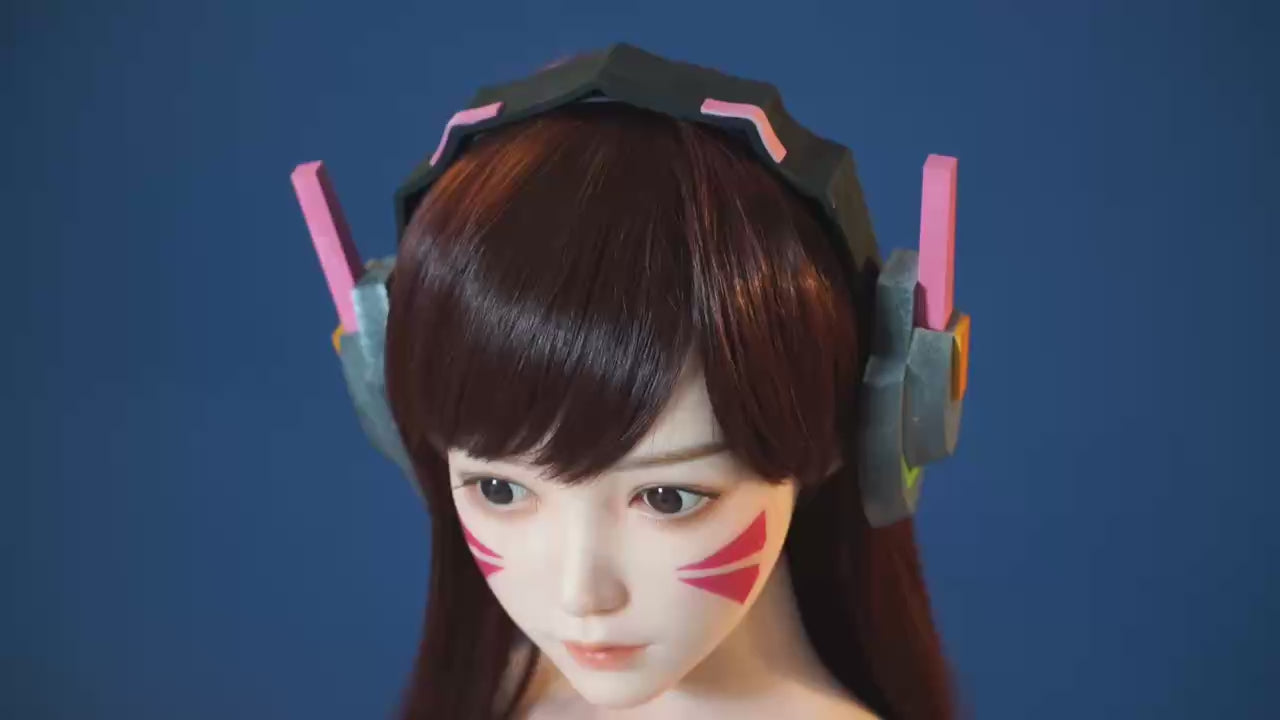 [Pre-order] 1/1 DVA E-Sports Girl Life-Size Silicone Movable Statue