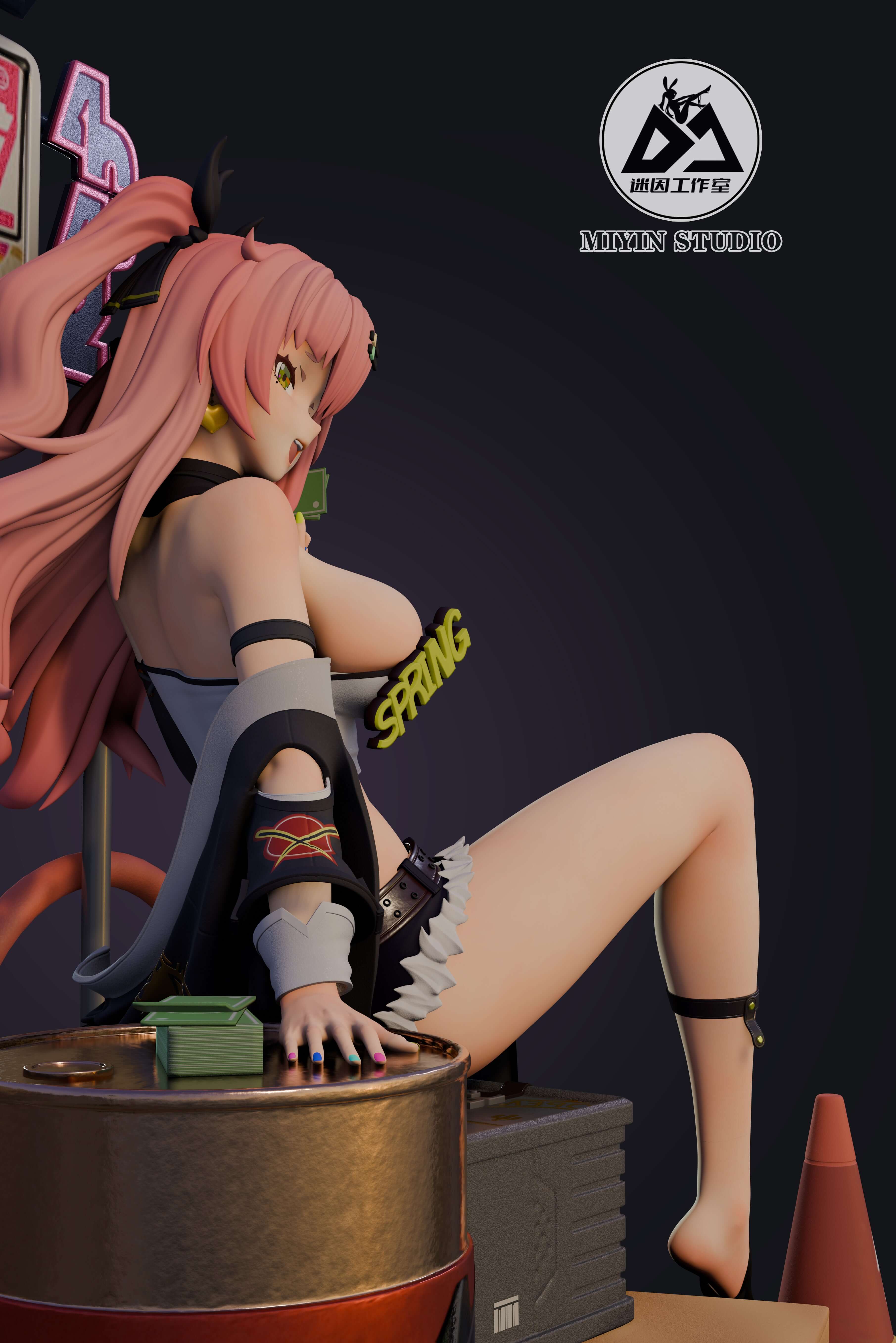 zenless zone zero Nicole hentai gk figure left